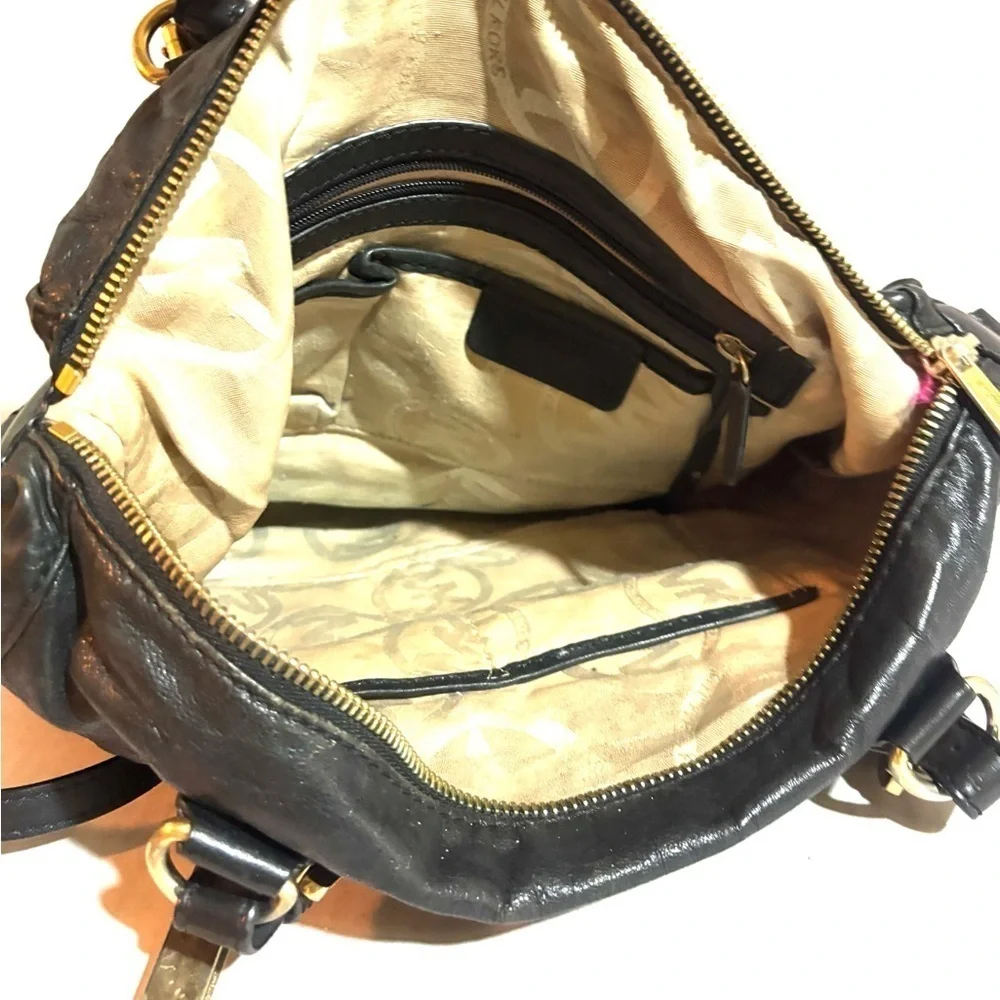 Michael kors Black Leather Handbag